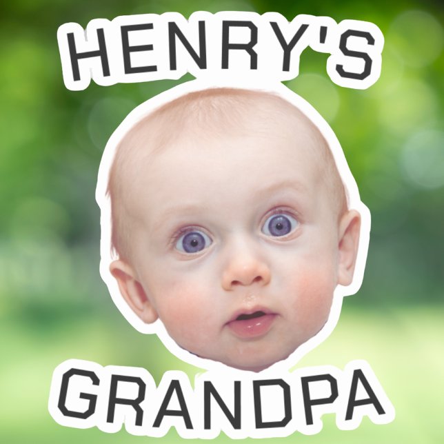 Funny Custom Baby Face  Sticker (Creator Uploaded)