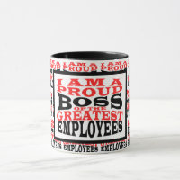 Funny Custom Best Boss Gift Mug