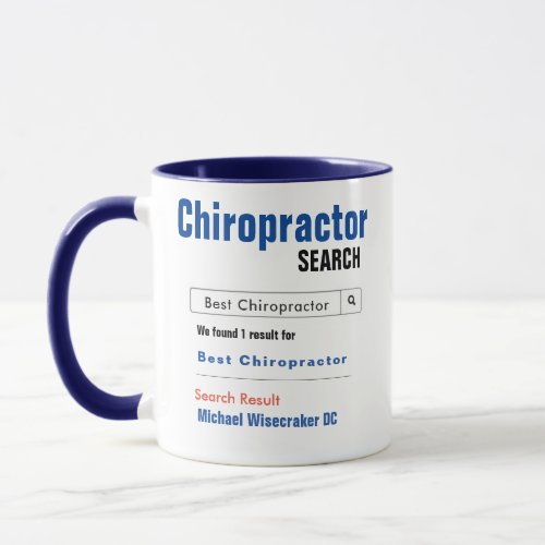 Funny Custom Best Chiropractor Gift Mug