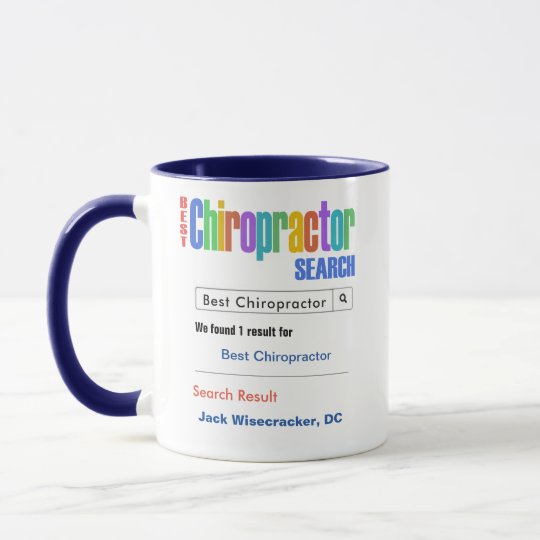Funny Custom Best Chiropractor Gift Mug | Zazzle.com