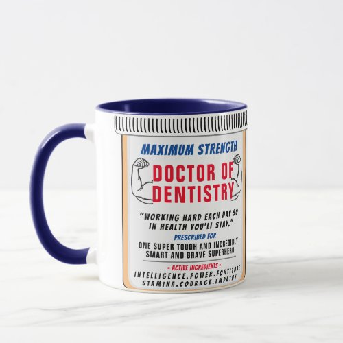 Funny Custom Best Dentist Gift Mug