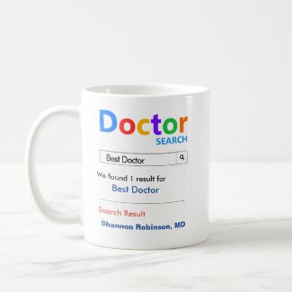 Funny Custom Best Doctor Gift Mug