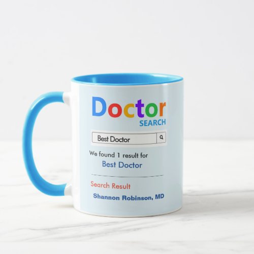 Funny Custom Best Doctor Gift Mug