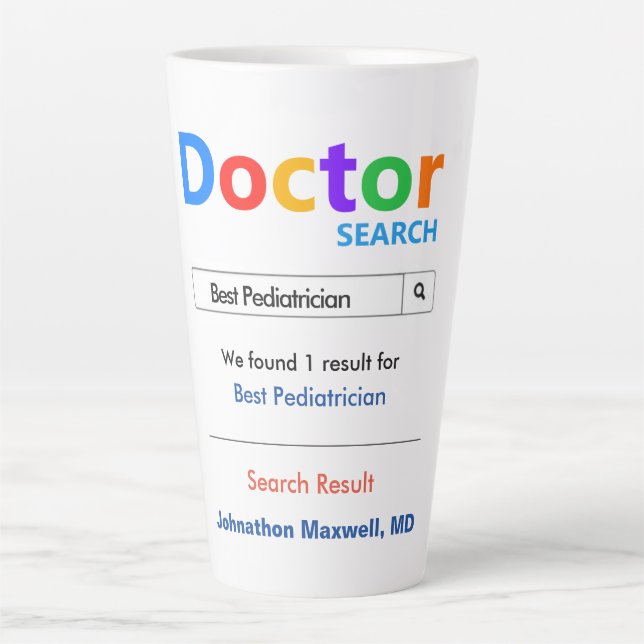 Funny Custom Best Doctor Gift Mug (Front)