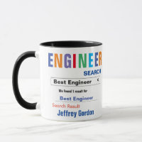 Funny Custom Best Engineer Gift Mug