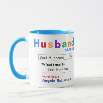 Funny Custom Best Husband Search Mug