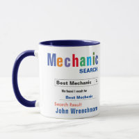 Funny Custom Best Mechanic Mug