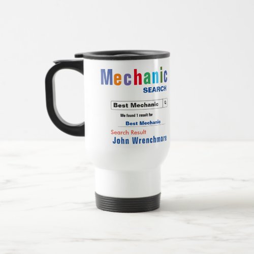 Funny Custom Best Mechanic Mug