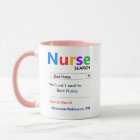 Funny Custom Best Nurse Gift