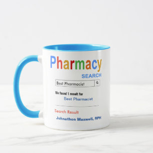 Funny Custom Best Pharmacist Gift Mug