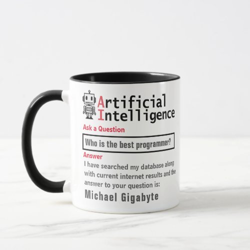 Funny Custom Best Programmer Mug