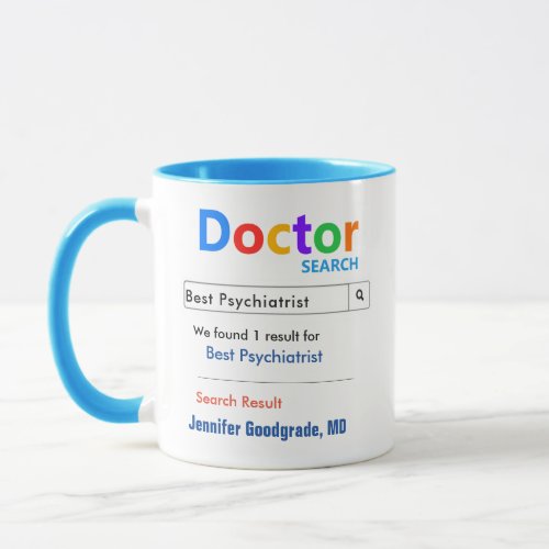 Funny Custom Best Psychiatrist Mug