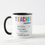 Funny Custom Best Teacher Gift Mug Funny Custom Best Teacher Gift Mug