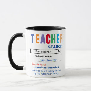 Funny Custom Best Teacher Gift Mug