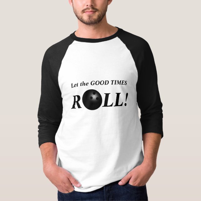 Funny Custom Bowling Team Shirt (Front)
