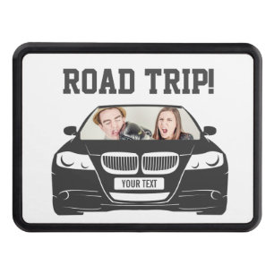 Funny Custom Car Photo Road Trip Hitch Cover