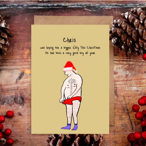Funny Custom Christmas Card