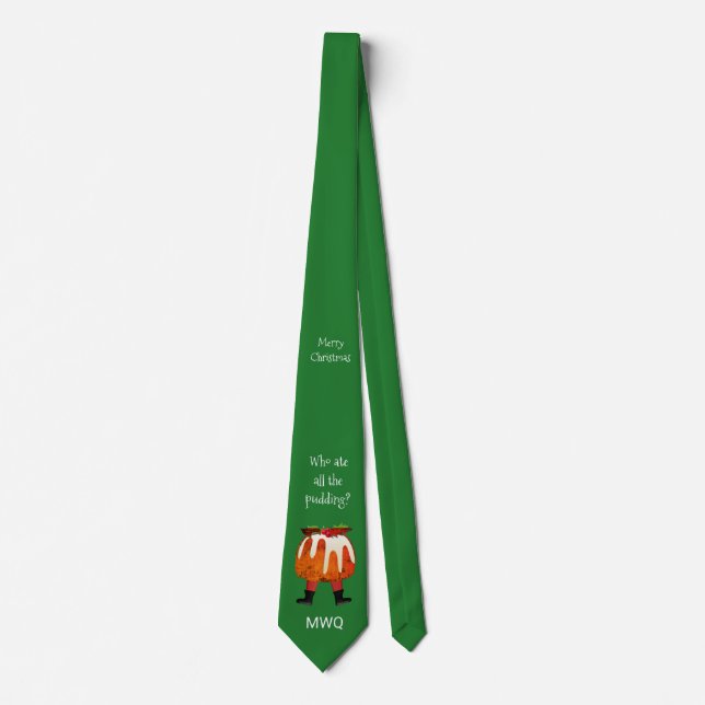 Funny Custom Christmas Neck Tie (Front)