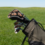 Funny Custom Face Cut Out Photo Golf Head Cover<br><div class="desc">Funny custom face cut-out golf head cover personalized with a photo. Upload a cutout of the face with a transparent background and it will automatically be replicated all over the product. You can download any mobile or computer app,  or use Canva or Photoshop to make the cut-out.</div>