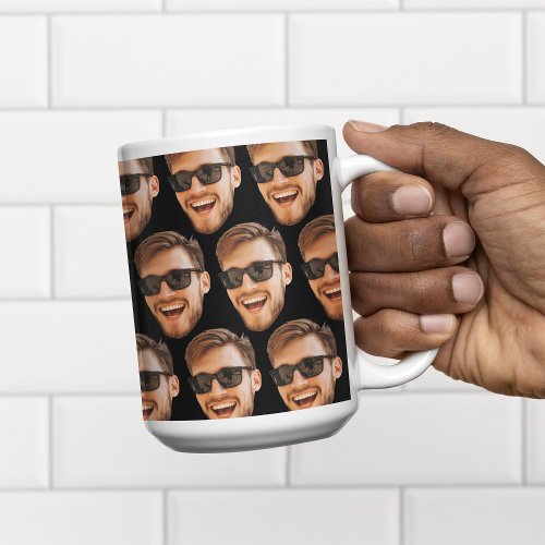 Funny Custom Face Photo Coffee Mug
