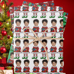 Funny Custom Face Photo Elf Christmas Wrapping Paper Sheets<br><div class="desc">Funny Custom Face Photo Elf Christmas , Replace the face of this elf with your favorite photo (make sure to crop as much to the face as possible and use an app to remove the background) and personalize this funny Christmas Holiday Wrapping Paper with your kid, husband, or boyfriend on...</div>