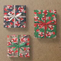 Personalized Wrapping Paper Sheets for Christmas - Christmas