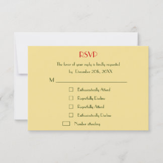 Funny Custom Holiday Christmas Wedding RSVP Invite