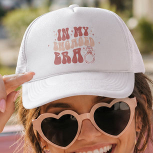 Funny Custom In My Engaged Era Trucker Hat