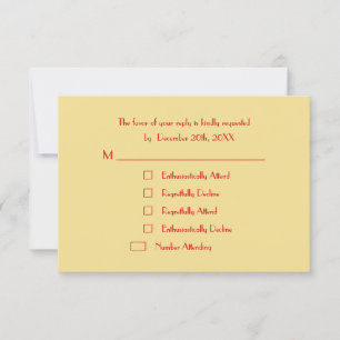 Funny Custom Modern Holiday Christmas Party RSVP