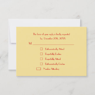 Funny Custom Modern Holiday Christmas Party RSVP Card