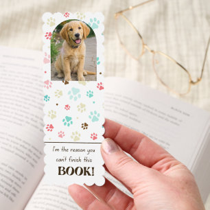 Funny Custom Pet Photo Bookmark