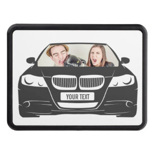 Funny Custom Photo Car Frame Hitch Cover