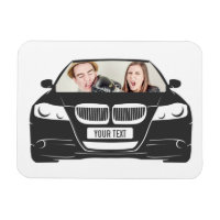 Funny Custom Photo Car Frame