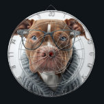 Funny Custom Photo Personalized  Dart Board<br><div class="desc">Custom photo,  pet,  modern,  dog face,  custom animal,  funny personal,   dog,  simple,  any animal,  funny Dart Board</div>