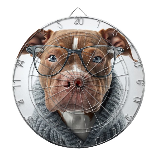 Funny Custom Photo Personalized  Dart Board (Front)