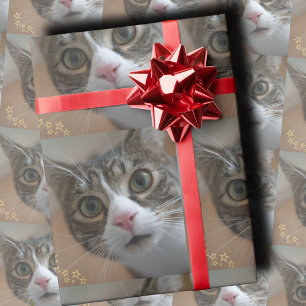 Funny Custom Photo Wrapping Paper