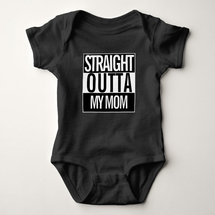 straight outta mommy outfit