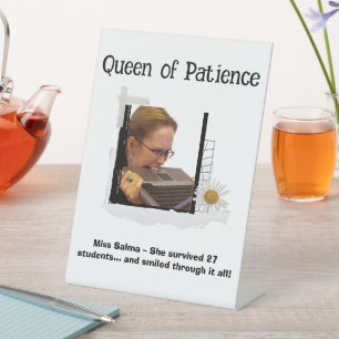 Funny Custom Teacher Appreciation Gift Sign