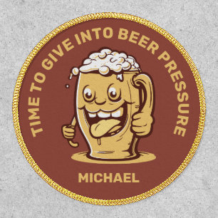 Funny Custom Text Beer Patch