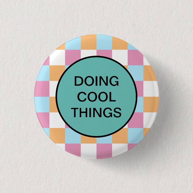 Funny custom text button (Front)