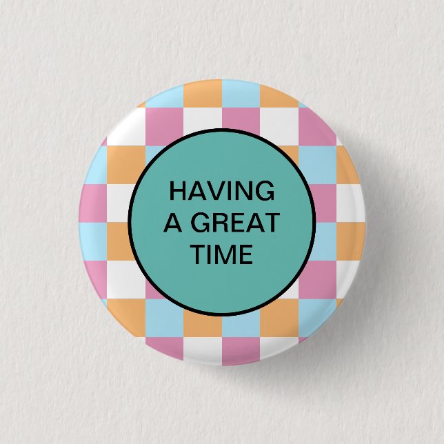 Funny custom text button (Front)