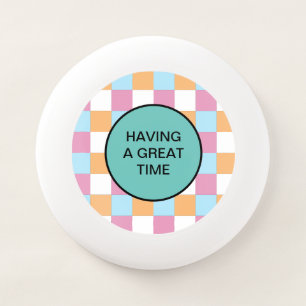 Funny custom text Wham-O frisbee
