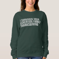 Funny custom Thanksgiving family