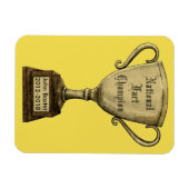 Funny Customizable Trophy Award Magnet (Horizontal)