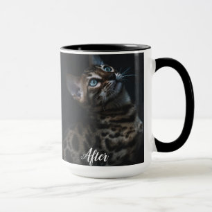 Funny Cut Before and After Coffee Mug