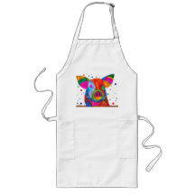 Funny, Cute and Colorful Pig Apron