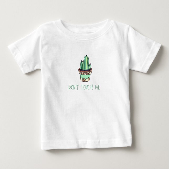 Funny cute  baby cactus baby T-Shirt (Front)