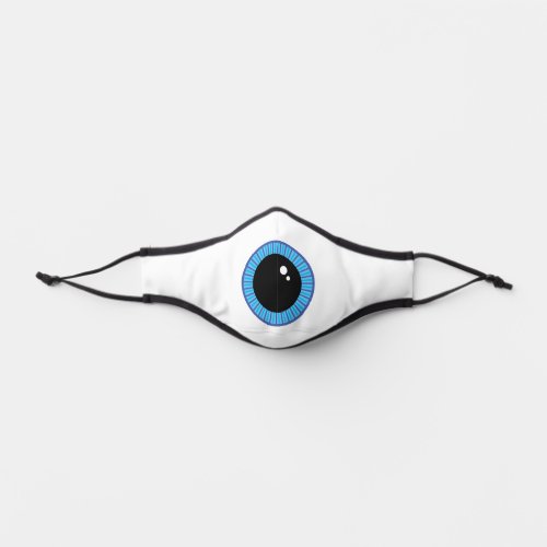 Funny Cute Blue Eyeball Premium Face Mask