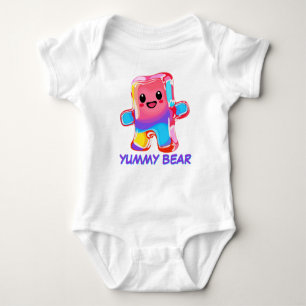Funny Cute Candy Gimme Gummy Bear Baby Bodysuit