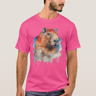 Funny Cute Capybara Capy Bara Capybara Definition T-Shirt